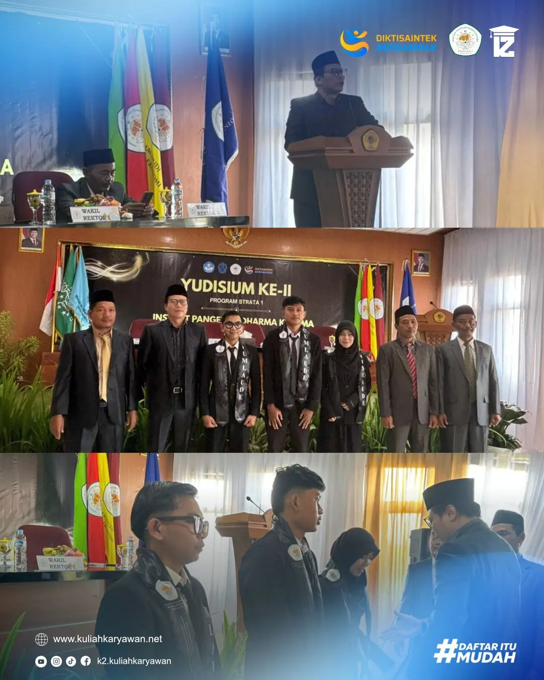 IPDK Indramayu Gelar Yudisium, Tandai Kelulusan Mahasiswa Menuju Gelar Sarjana